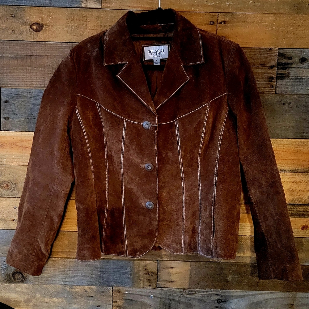 Wilson Suede Maxima jacket.